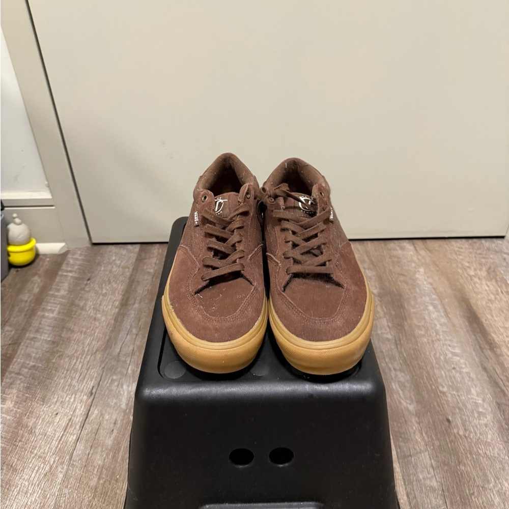 Vans Brown Sneakers with Gum Sole